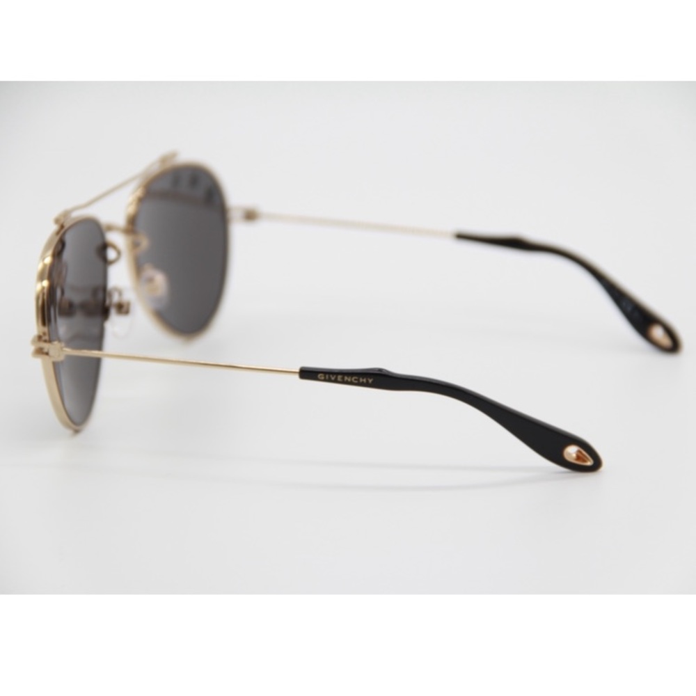 NEW GIVENCHY AVIATOR SUNGLASSES GV7057/STARS J5G GOLD AVIATOR GIVENCHY GV 7057/S - Picture 7 of 15